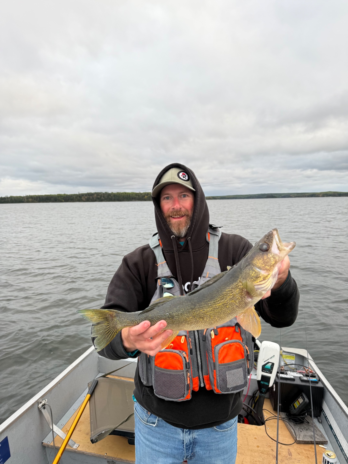 Walleye caught at Wine Lake Camp