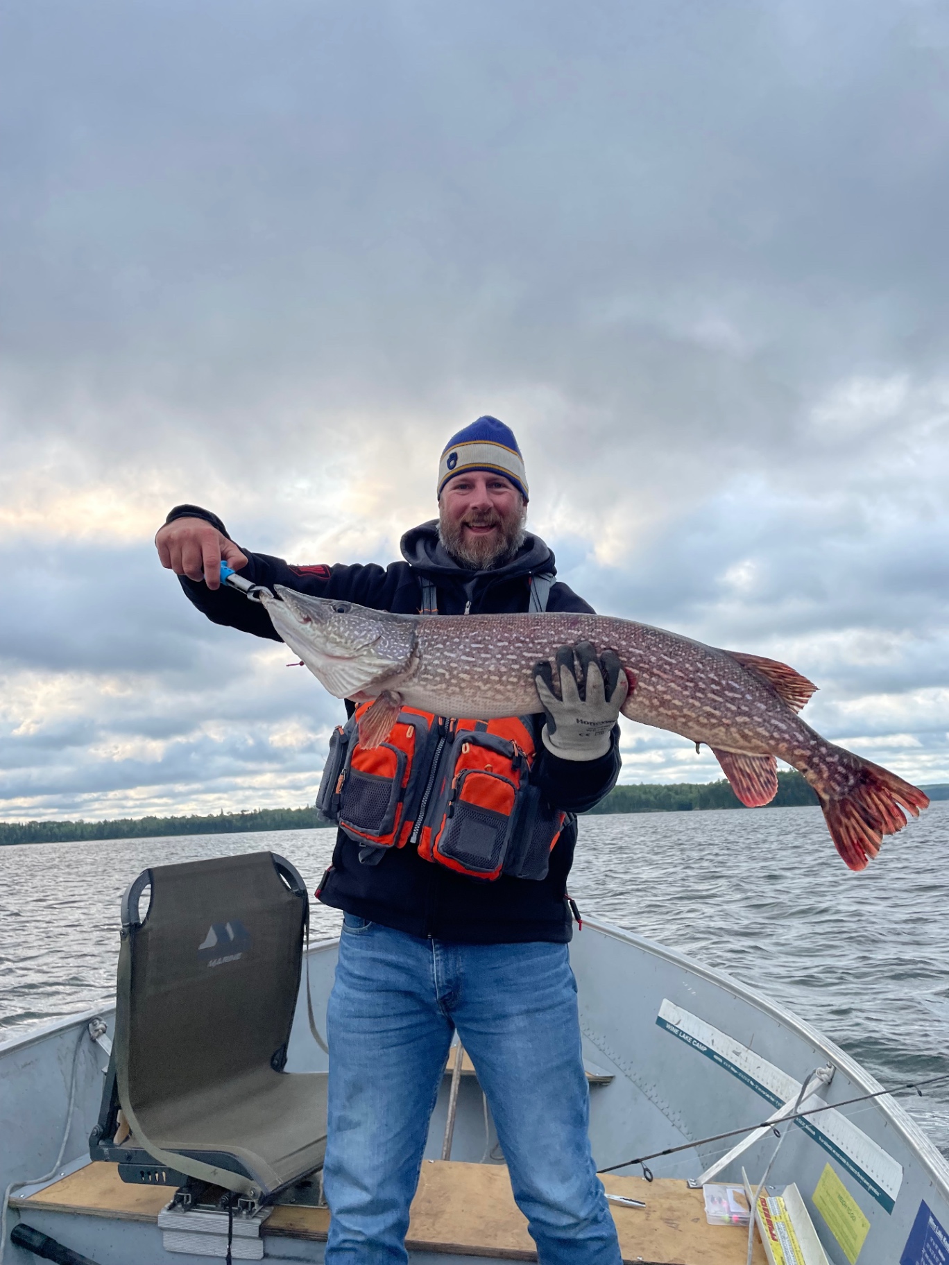 Northern Pike caught at Wine Lake Camp